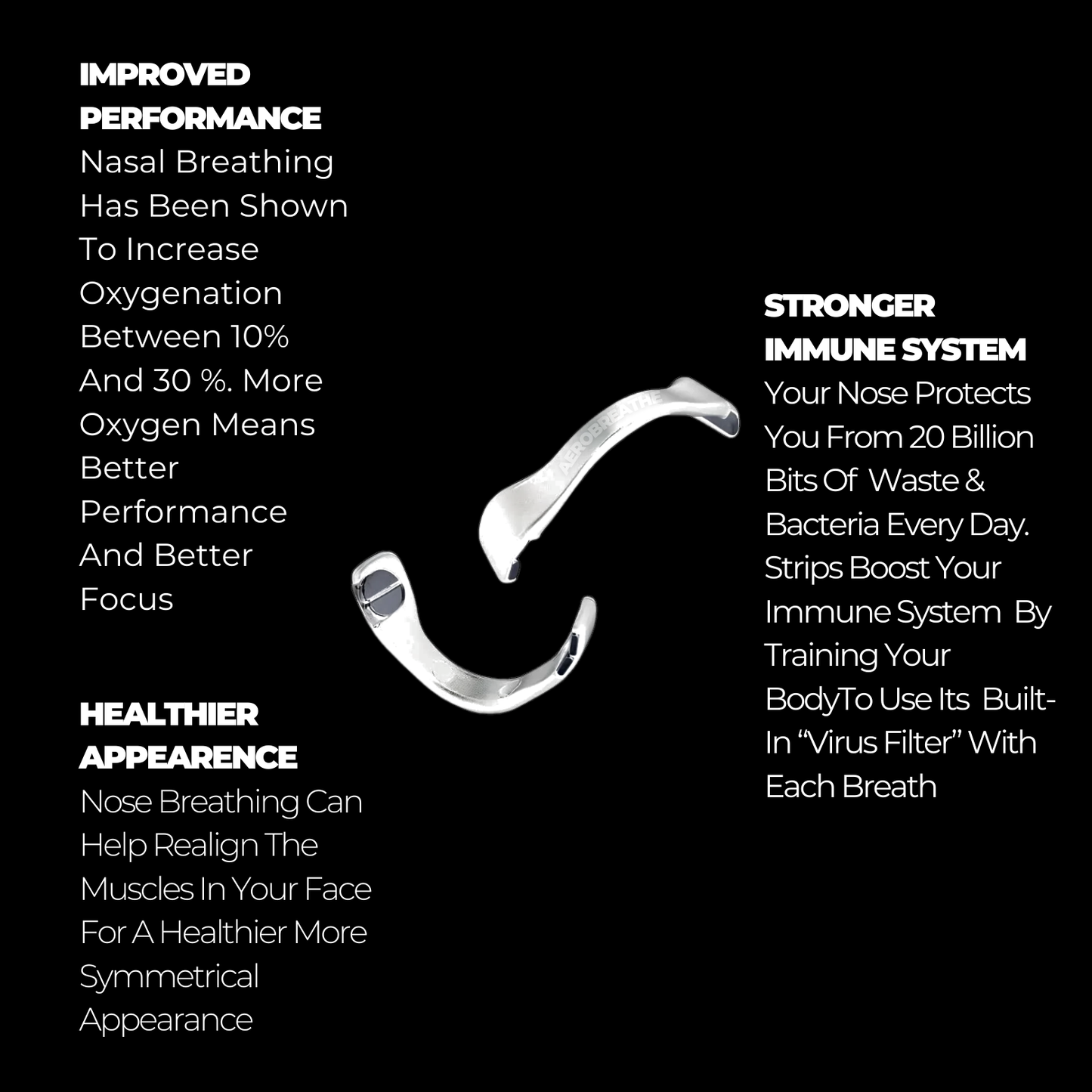 AEROBREATHE NASAL STRIP